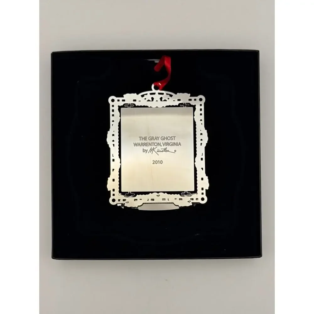 Mort Kunstler 2010 The Gray Ghost #1094 Civil War Christmas Ornament